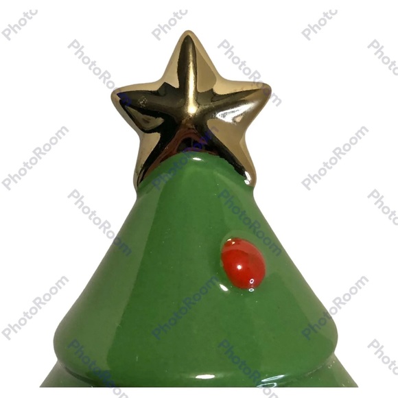 Hallmark Stacking Mug Christmas Tree Green Ceramic 10.5" New - Picture 5 of 5